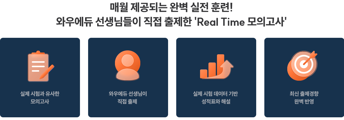 ¸Å¿ù Á¦°øµÇ´Â ¿Ïº® ½ÇÀü ÈÆ·Ã! ¿Í¿ì¿¡µà ¼±»ý´ÔÀÌ Á÷Á¢ ÃâÁ¦ÇÑ Real Time ¸ðÀǰí»ç
